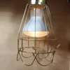 Vintage Iron Reptile Pet Heat Lamp Cover Lamp Shade Cover Anti Scald Heating Light Bulb Safety Mesh Guard Cage 3