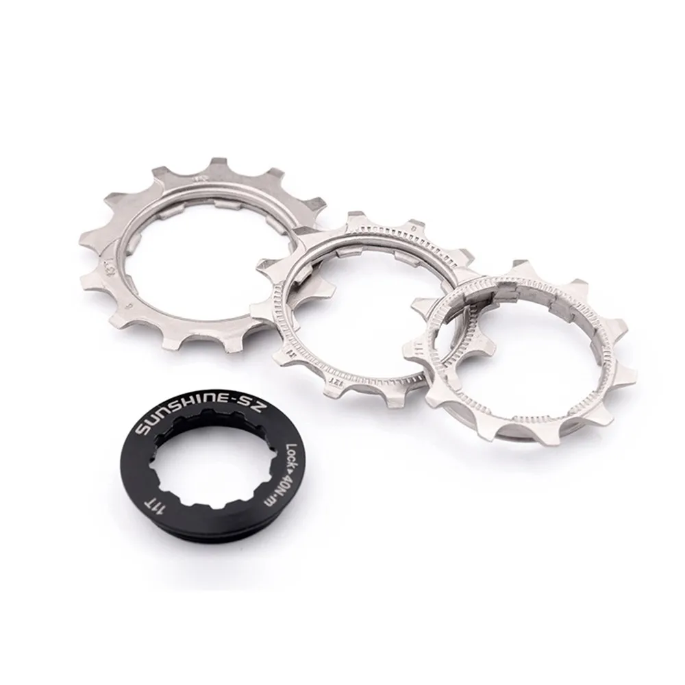 8/9/10/11 Speed Steel Tooth Freewheel Road Mountain Bike Cassette Cog Bicycle Cassette Sprocket Bike Accessories