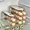 Egg Storage Box, Refrigerator Specific Storage Artifact, Food Dumpling Storage Rack, Frozen Kitchen Food Preservation Box 4