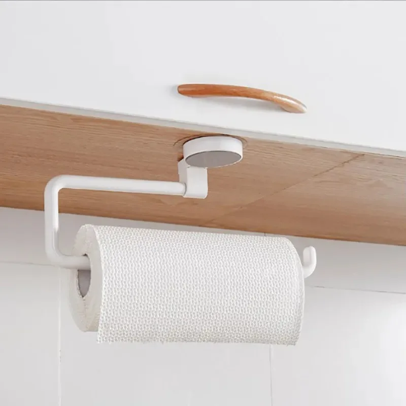 Paper Towel Holder Kitchen Sticke Rack Roll Holder For Bathroom Towel Rack Decoration Tissue Shelf Organizer toilet paper holder toilet paper rack toilet roll holder