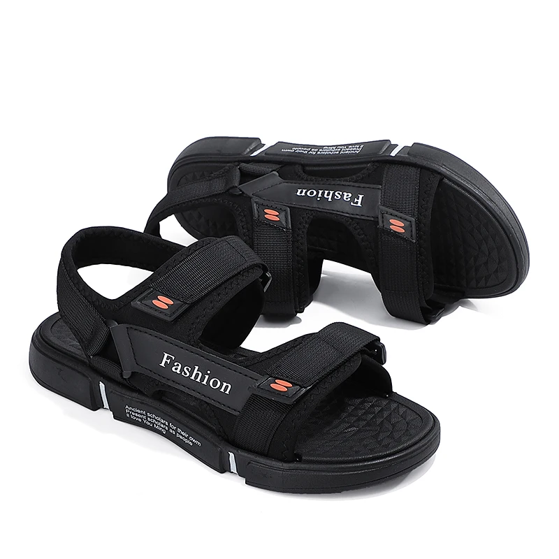 2023 New Men's Sandals Summer Leisure Beach Holiday Sandals Men's Shoes Outdoor Men's Retro Comfortable Leisure Sandals Men's Sp