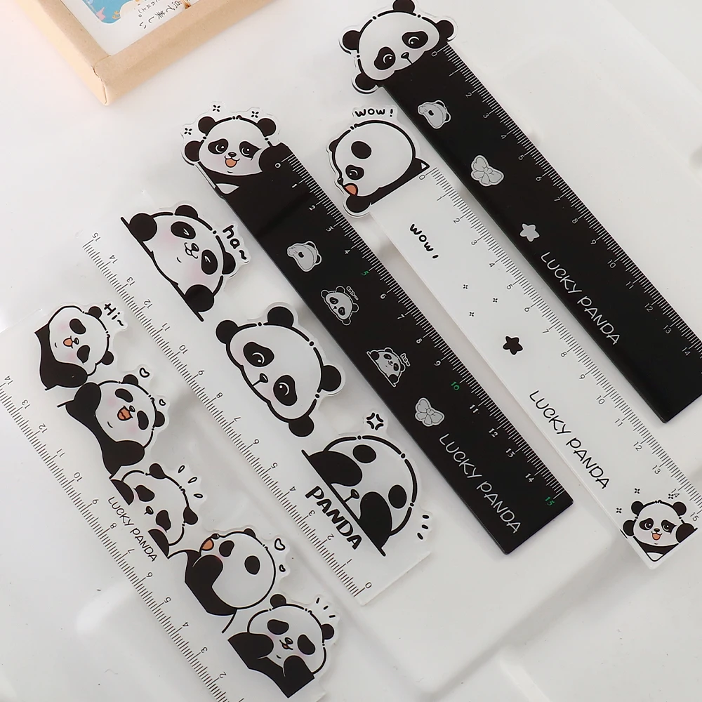 1-Piece-Cute-panda-Straight-Kawaii-Christmas-Ruler-Tools-Stationery ...