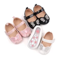 Baby Girl Shoes for 0-1 Years Toddler Spring and Summer Princess Shoes Mary Jane Butterfly Baby Shoes 2