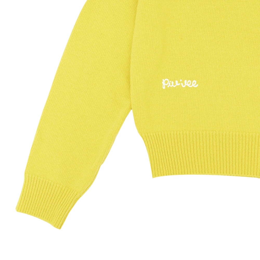 Women Knitted Vest PIVVEE Women's Warm Pullovers Sports Golf Lapel Luxury Design Knitted Sweaters
