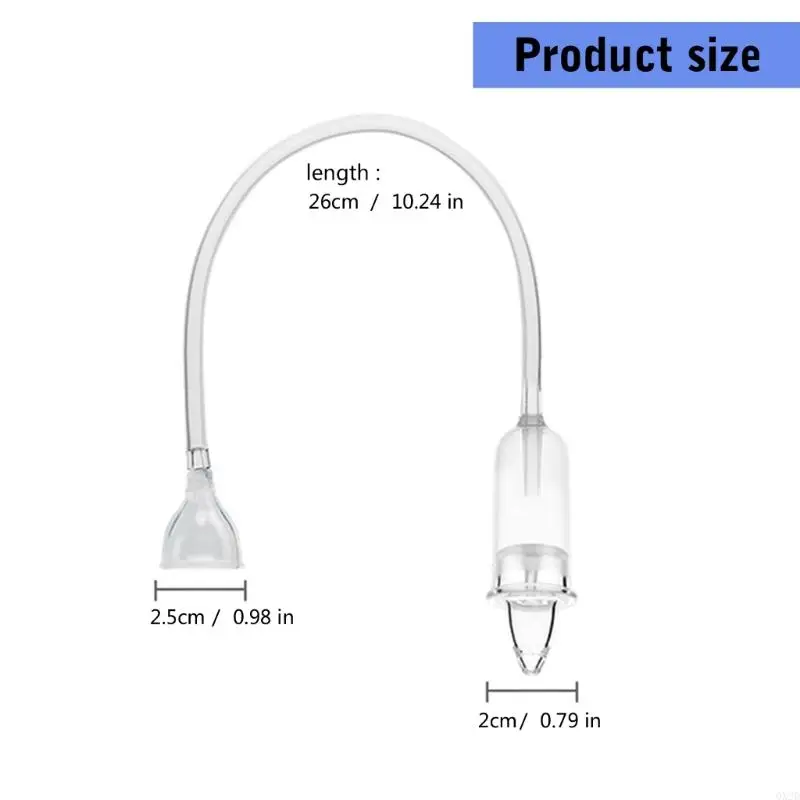 Silicone Baby Nasal Aspirator Designing for Comfort and Ease of Use Suction Tool