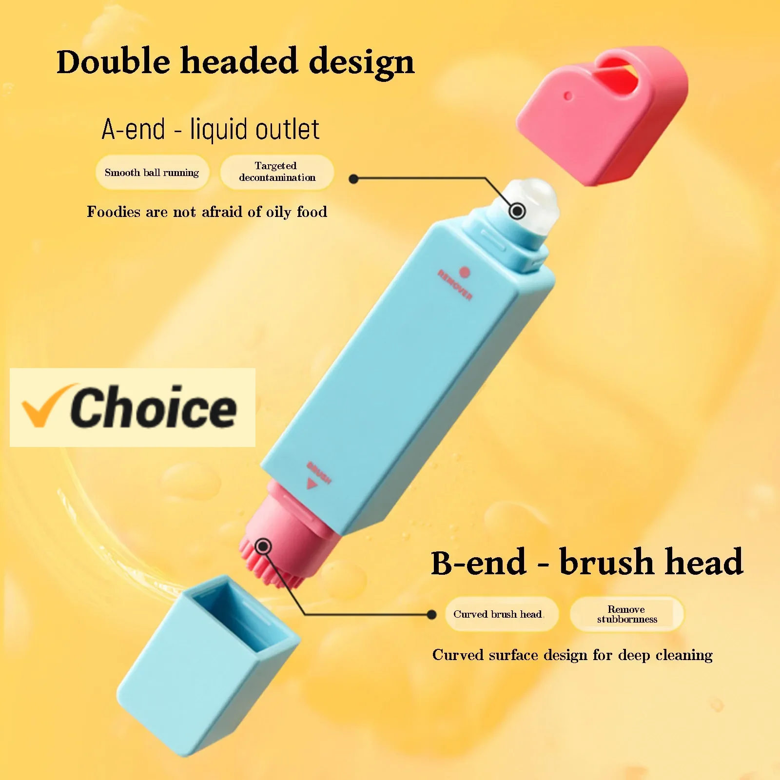 The Go Stain Remover Pen for Clothes and Fabric Portable Instant Stain Remover Water-free Degreasing Pen For Emergency Use 12m