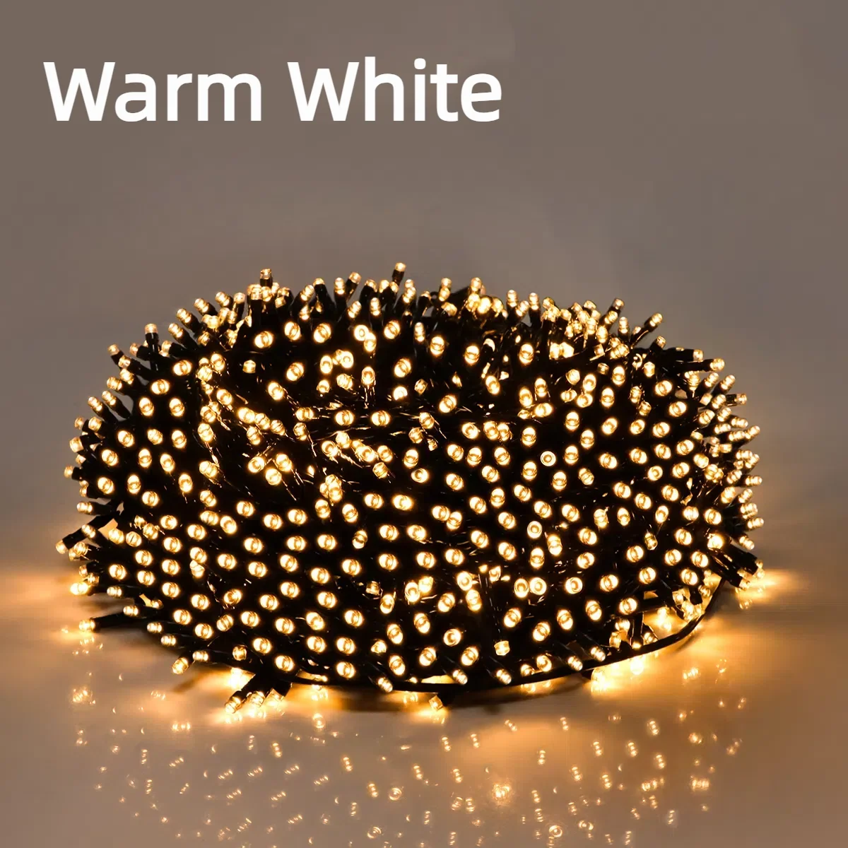 Multi-Color LED String Lights with 8 Modes for Outdoor & Holiday Decor