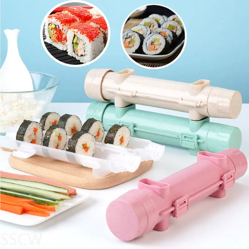 Rotoli Sushi Making Machine Preparazione Di Sushi Maker Tool Diy Onigiri Mold Riso Carne Verdura Bento Accessori Da Cucina Gadget