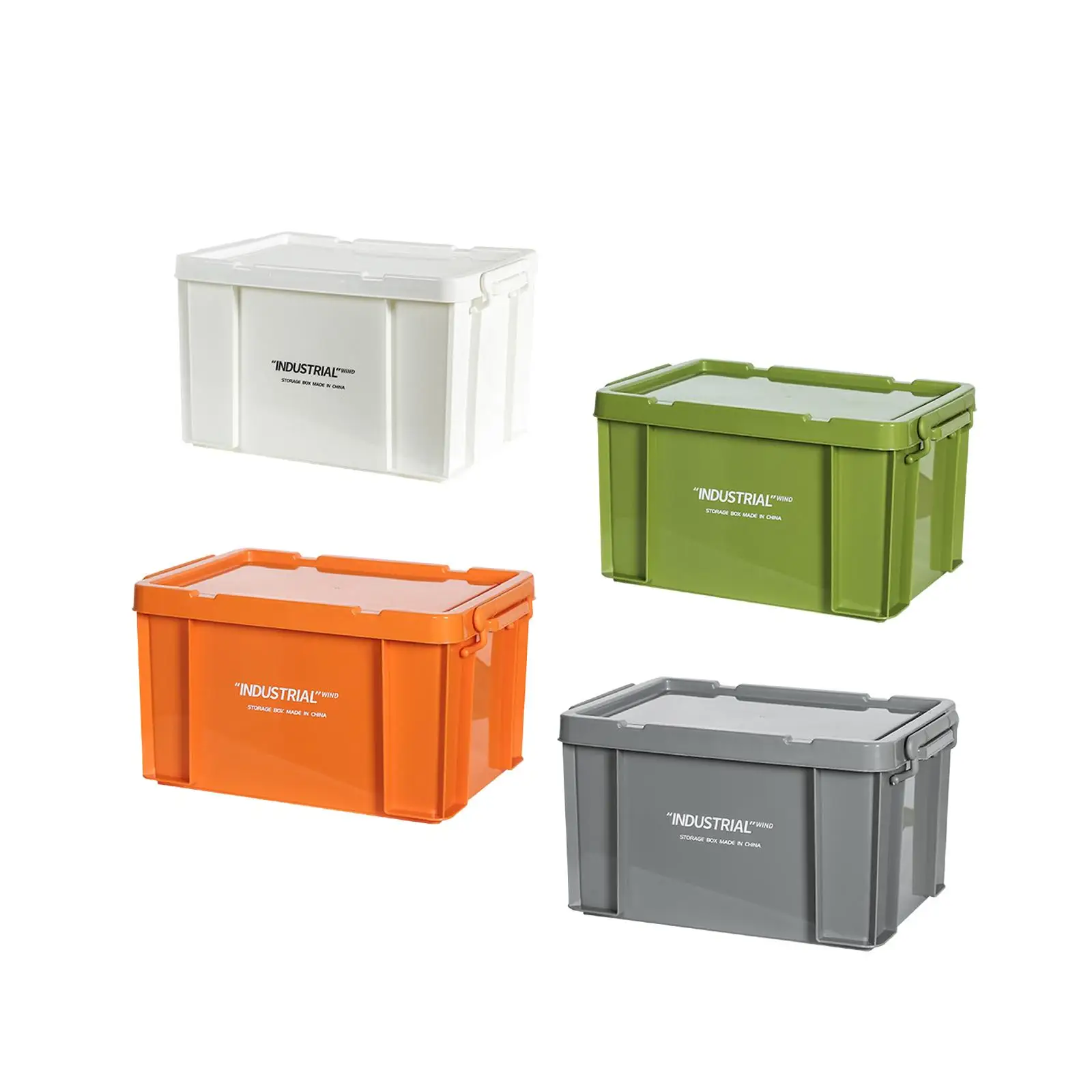 

Outdoor Storage Box Multifunctional Space Saving Storage Bin Storage Container for Outdoor Fishing Camping Household Hiking