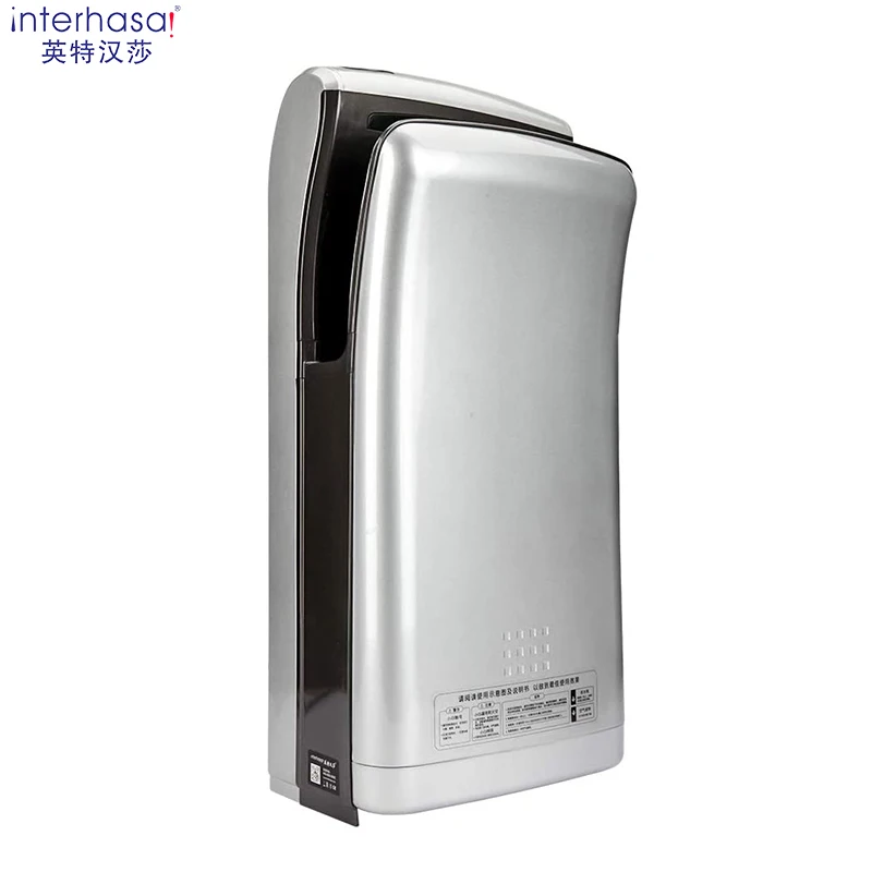 interhasa! Vertical Toilet Automatic Hand Dryer High Speed Automatic Air Dryer Fast Drying for Bathroom Commercial