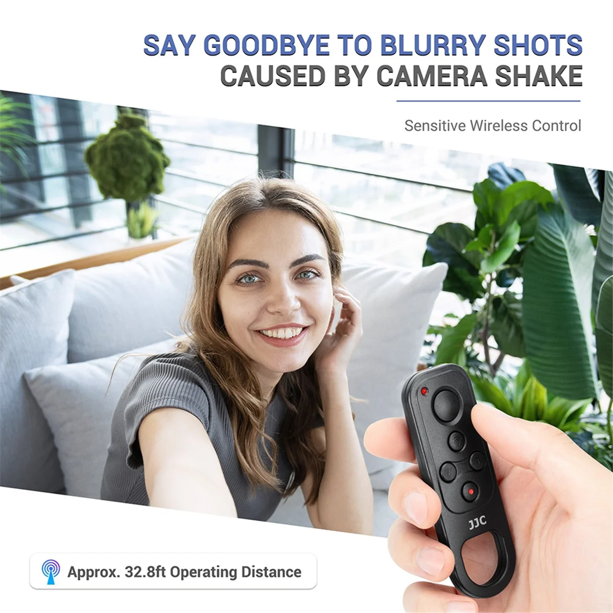 Telecomando Bluetooth Wireless Jjc Per Fotocamere Fujifilm Tg-Bt1 X-S20, X-H2S, X-H2, X-T5, X-T4, X-T3, X-T30 Ii, X-T30