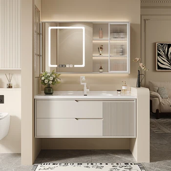 Black Creative Luxury Bathroom Cabinet 3