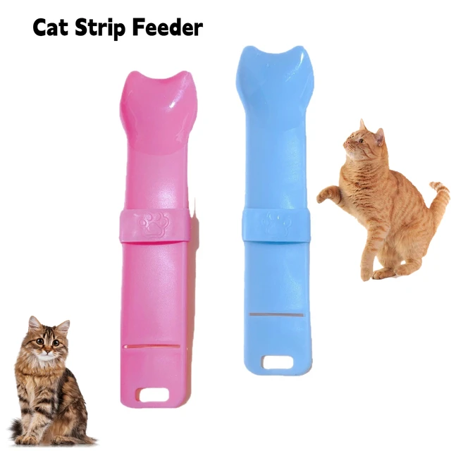Cat Strip Squeeze Spoon Cat Strip Feeder For Lickable Wet Cat Treats Pet Liquid Snack Feeding Tool Cat Feeder Pet Supplies 1PC Cat Strip Squeeze Spoon Cat Strip Feeder For Lickable Wet Cat Treats Pet Liquid Snack Feeding Tool Cat Feeder Pet Supplies 1PC
