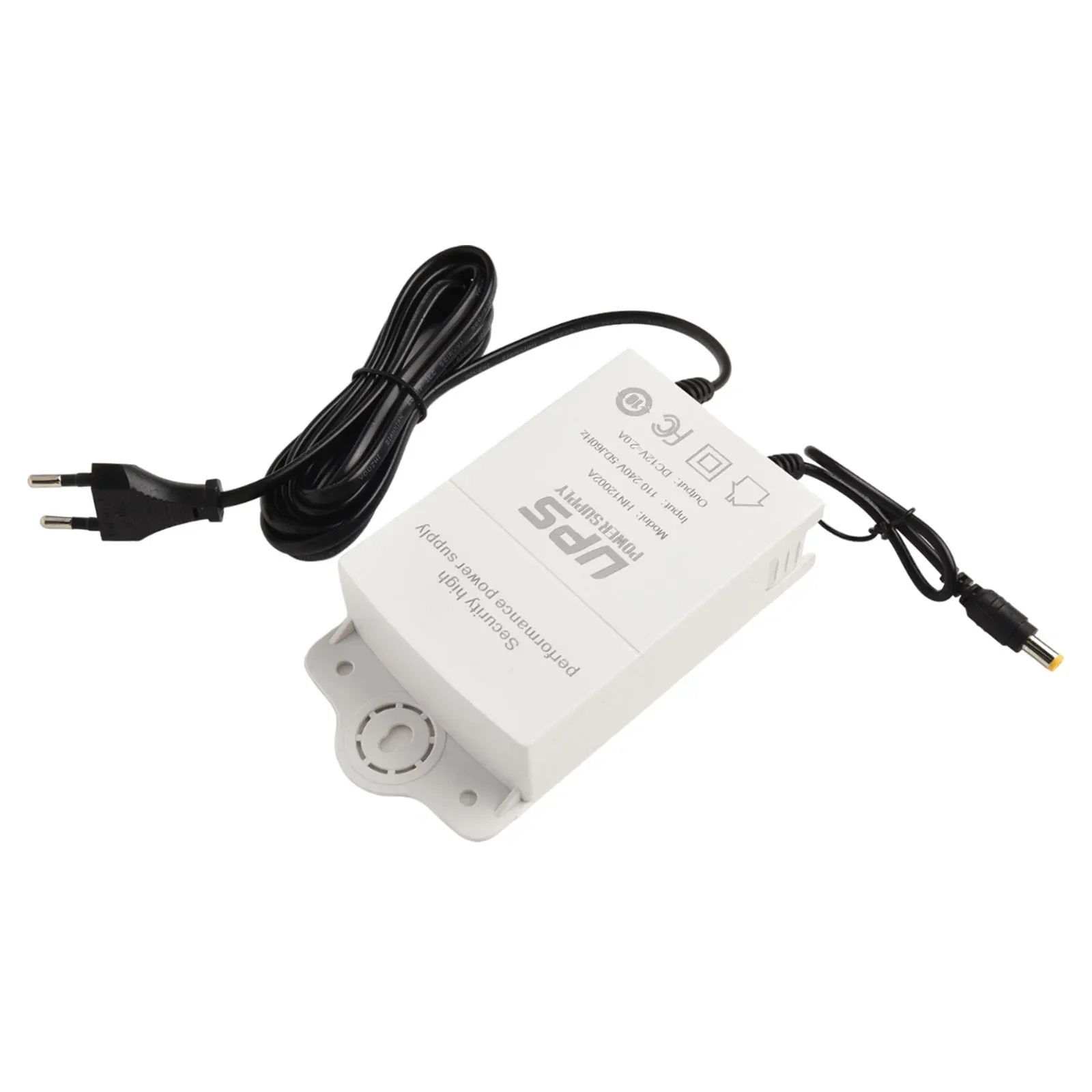 Uninterruptible Power Supply Portable Ups Mini Ups 12V Monitoring UPS Battery Monitoring Outdoor Voltage Stabilizer EU Standard Adapter