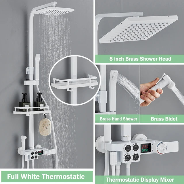 White Thermostatic