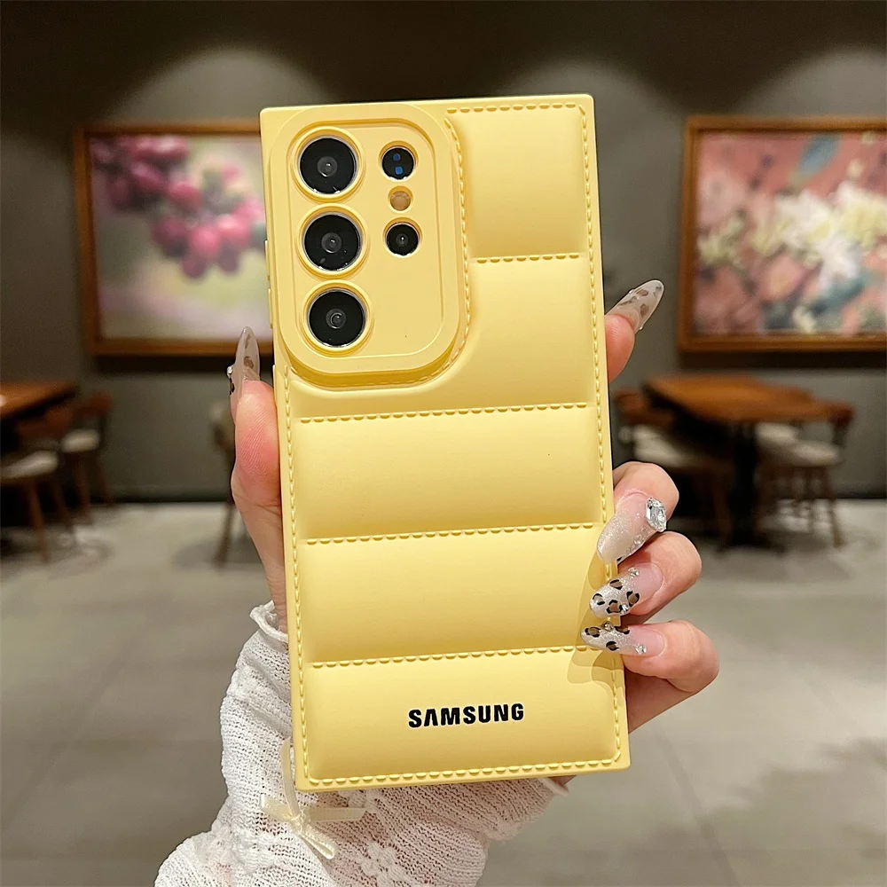 Premium Down Jacket Soft TPU Protective Case - All-Inclusive Cover