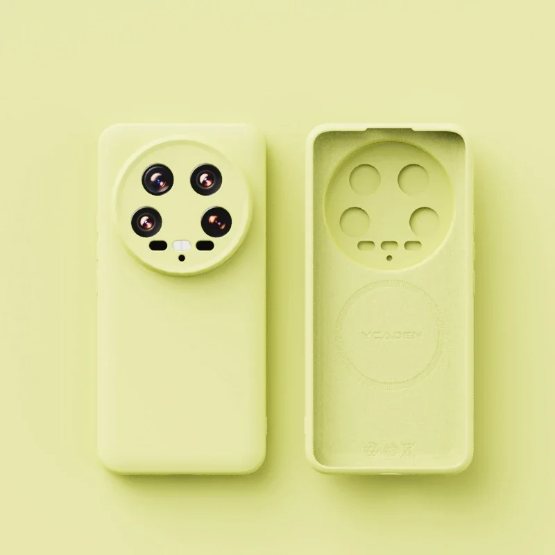 Premium Magnetic Liquid Silicone Shockproof Case with Matte Finish