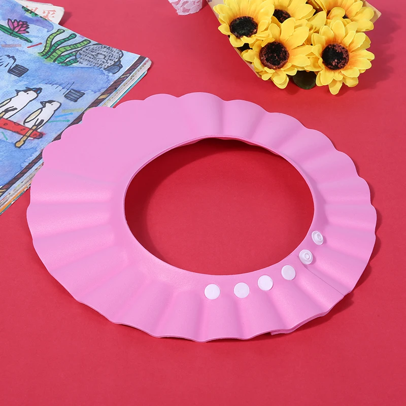 Baby Bath Cap Shower Visor Protect Eye Ear Toddler Girls Boys Adjustable Waterproof Shampoo Hat