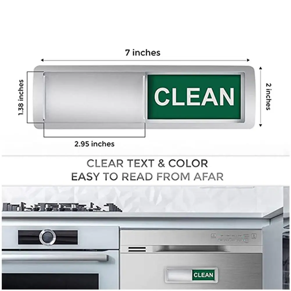 

Dishwasher Magnet Cleaning Dirty Sign Refrigerator Magnet Washing Machine Magnet Special For Kitchen Organization With Stic W8I6
