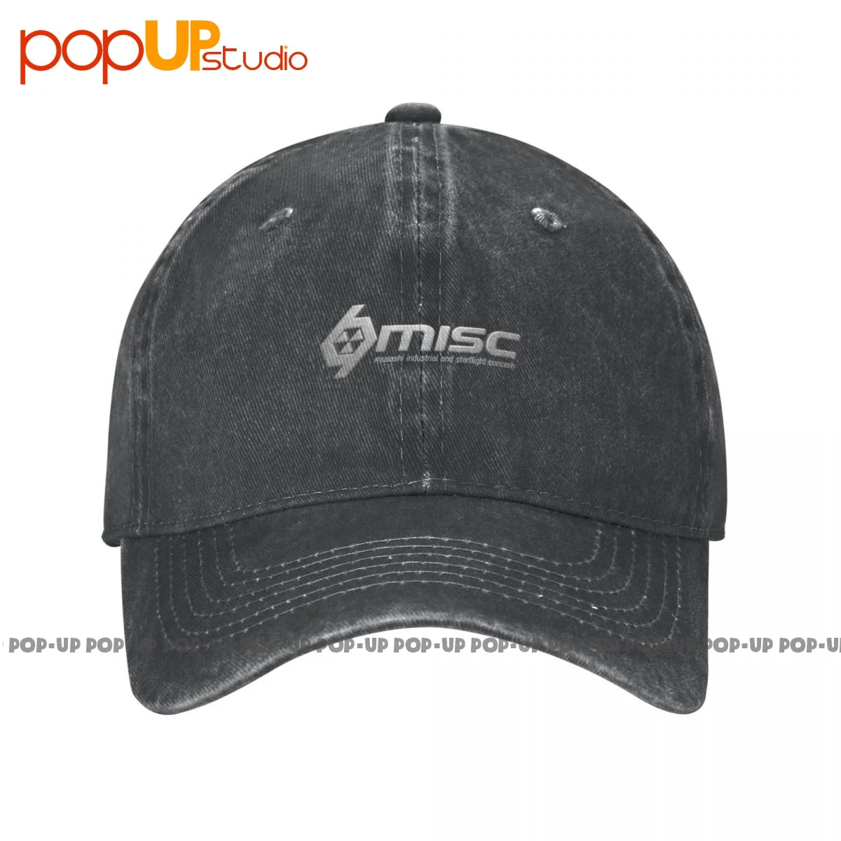 Misc Musashi Industrial Star Citizen P-06 Berretto Da Baseball In Denim Lavato Trucker Hats Style Best Seller