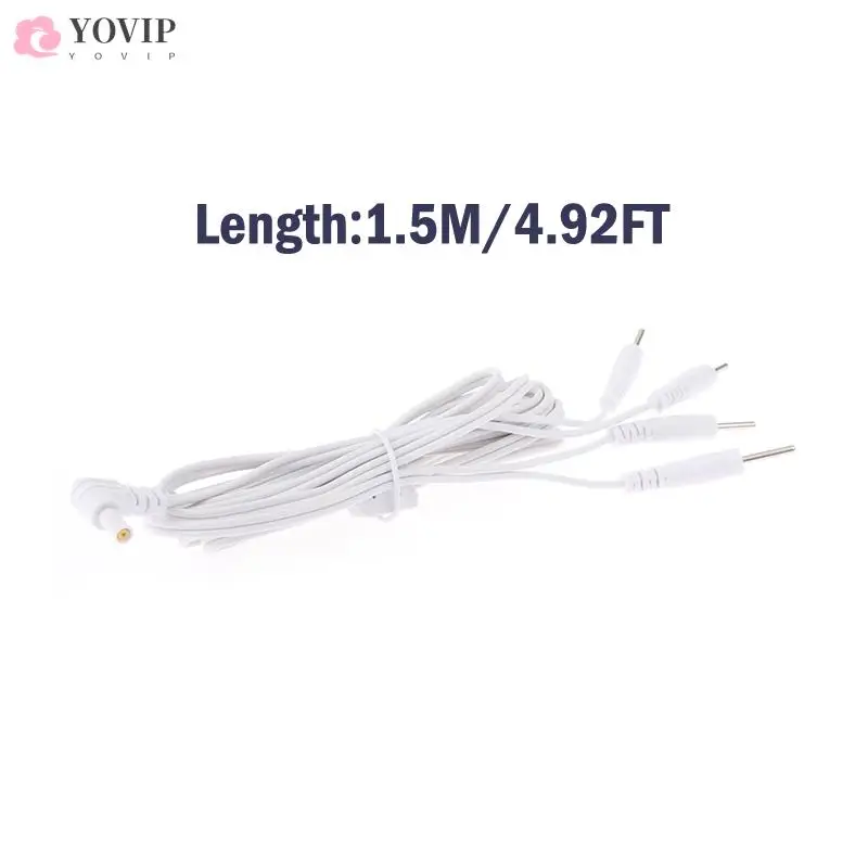 

4 Pin Electrotherapy Electrode Lead Electric Shock Wires Cable For Massager Connection Cable Massage And Relaxation