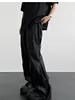 Loose Straight Leg Men's Casual Pants American Sle Summer Thin Fabric Spring Autumn Large Size Sport Leisure Trousers