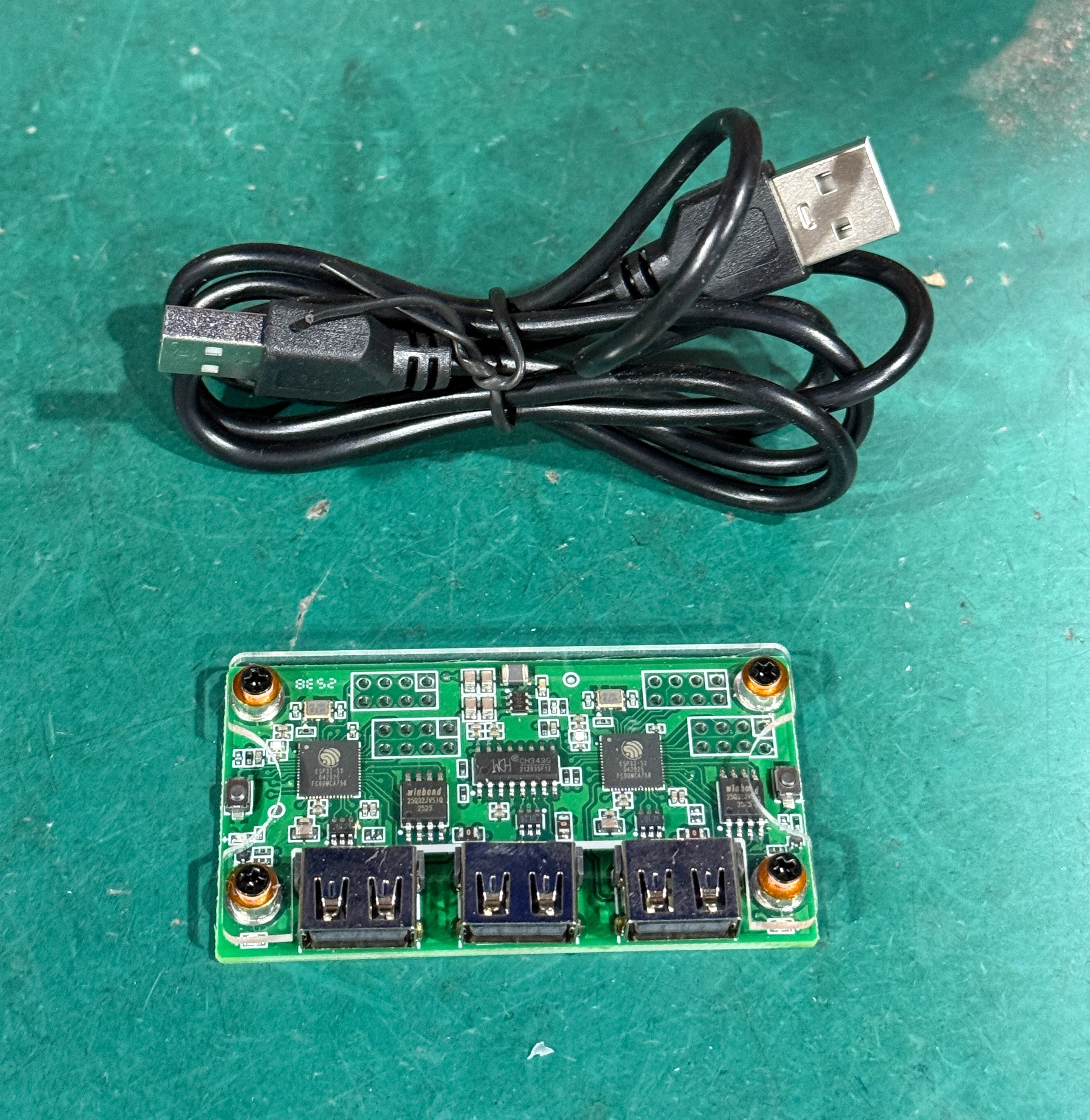 MAKCU ESP32-S3 아두이노 개발 보드 - 쉘 및 케이블 포함, 키&마우스 프로젝트용 비 오픈 소스 키트