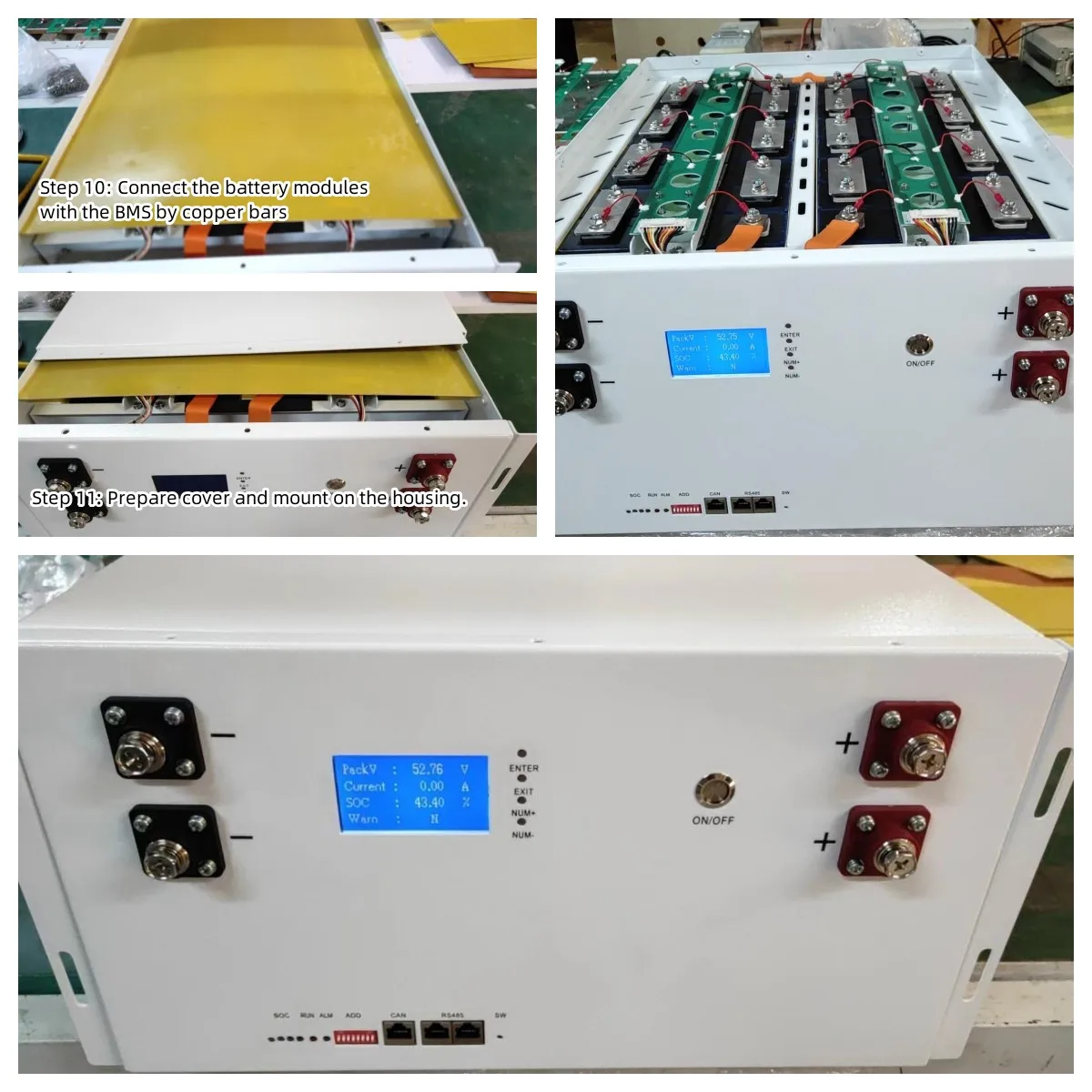 DDDP Free Tax DIY Kit Battery Box Case для JK BMS 2A для 16S 48V 8S2P ...