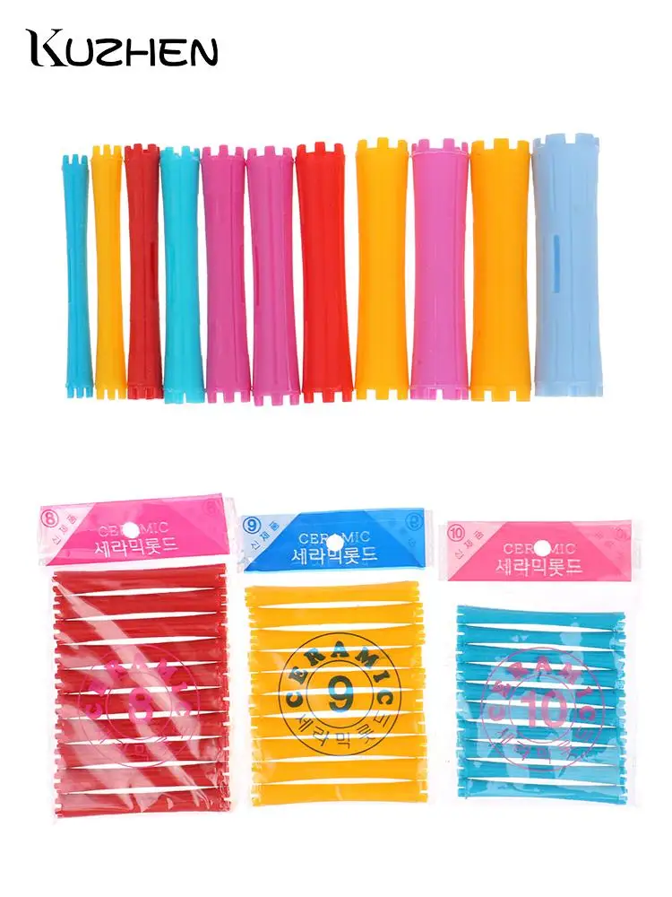 1set Heatless Hair Care Hair Curler Roller Grip Hairdressing DIY Tools Styling Roller Curlers Styling Home Use Rollers