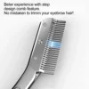 Stainless Steel Eyebrow Scissors With Eyebrow Comb High Quality Makeup Scissors Eyebrow Trimming Knife Hair Remover Shaver Tool 3