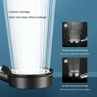 Supercharged shower head set home shower super bath heater bath water heater shower head pressurized hose bathroom 1