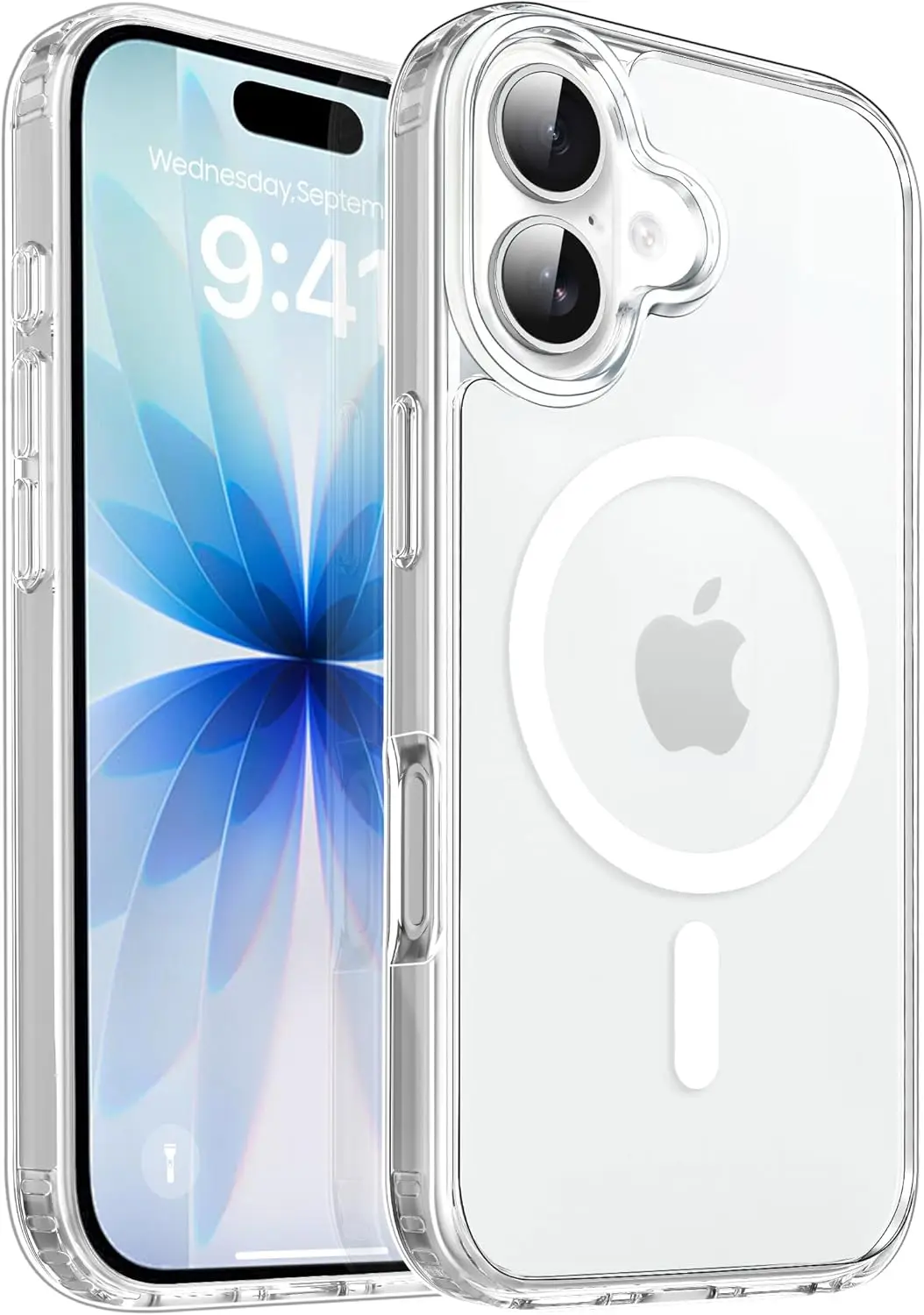 ตัวเลือกสินค้า เคสใส Magsafe ชาร์จไร้สาย iPhone 15/16/17