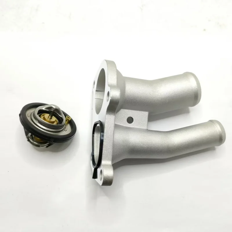 Thermostat housing cover thermostat housing coolant flange for Ford C-Max Focus Fusion Mondeo Fiesta 1707050 2S6G-9K478-BD 2S6G-9K478-BC