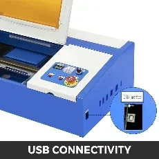 SIHAO CO2-Lasergravierer, 40 W, 30 x 20 cm, Lasergravur-Schneidemaschine mit USB für Holz, Leder, Holzbearbeitung, DIY-Gravur – Detail 7