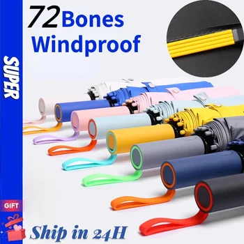 Super Strong Windproof Automatic Folding Umbrella 1
