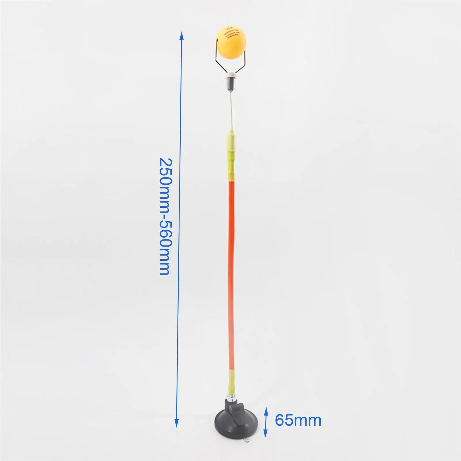 Rebound Ping Pong Ball with Suction Cup for Pitching Hitting Adults