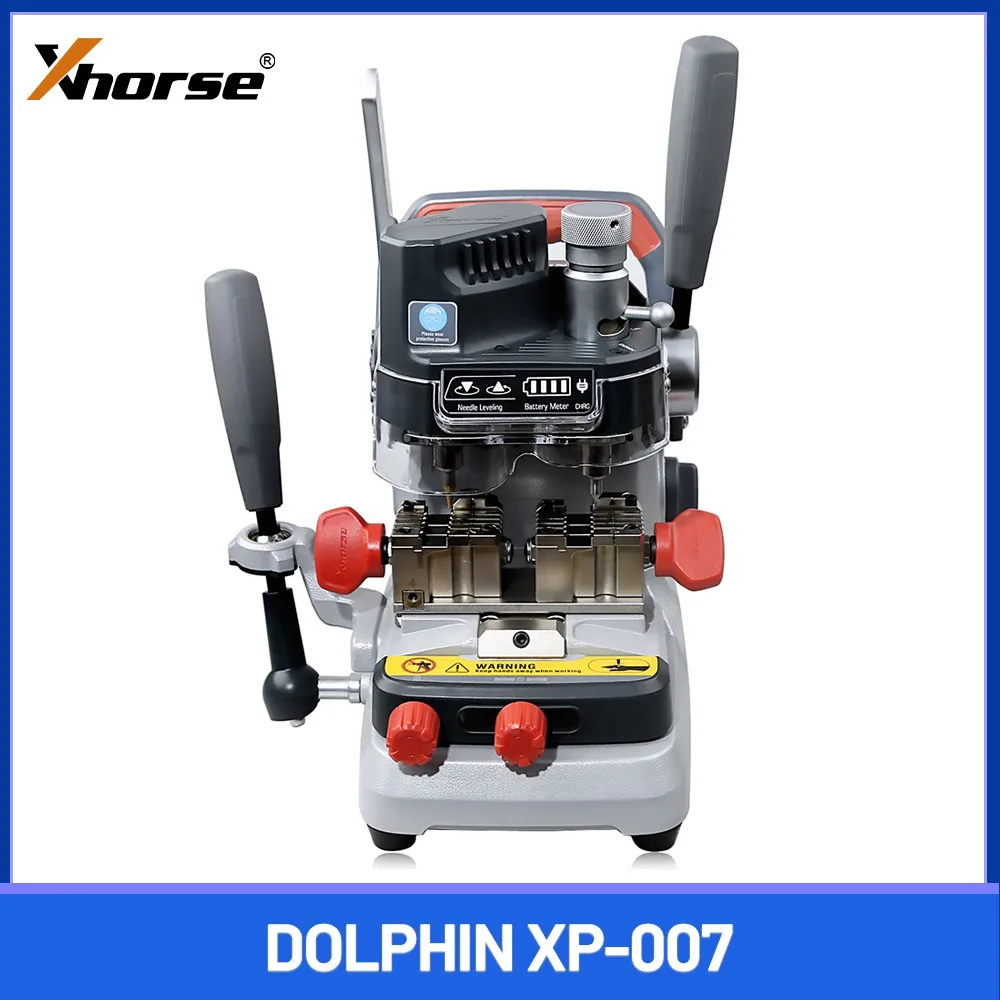 Xhorse 돌고래 XP-007 키 절단 기계 설명서 내장 리튬 배터리 컷 트랙/양면/딤플 키