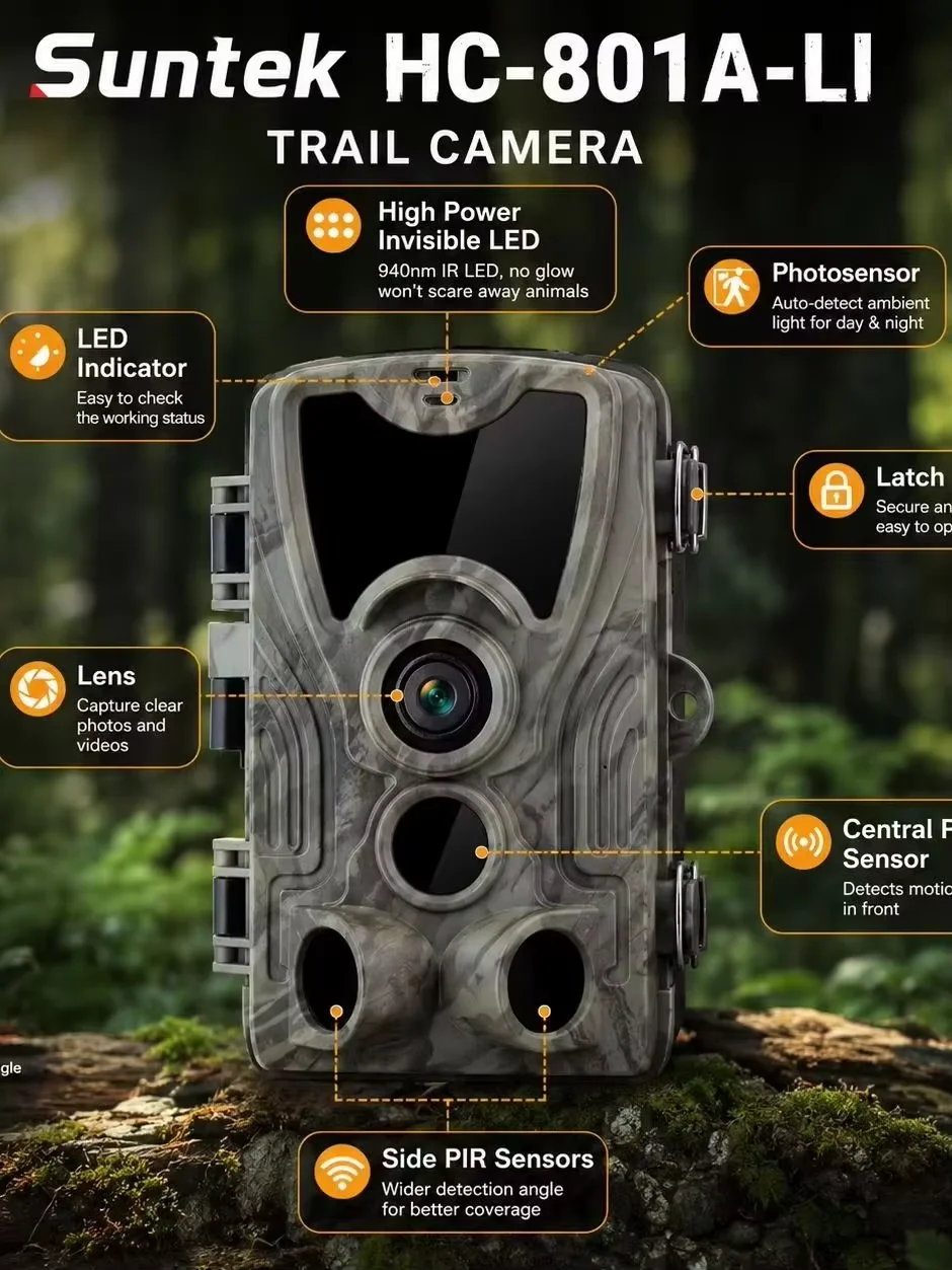  slider image of Trail Hunting Camera With