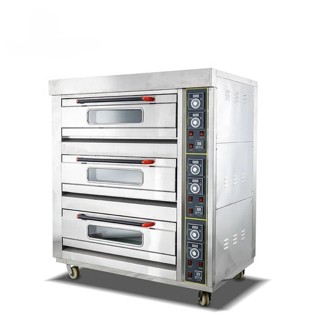 상업용 빵 기계 전기 피자 오븐