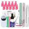 Professional Instant Cuticle Remover Set Nail Softener Gel CreaM Manicure Supplies Salon Tools Softens Calluses Nail Kit 1