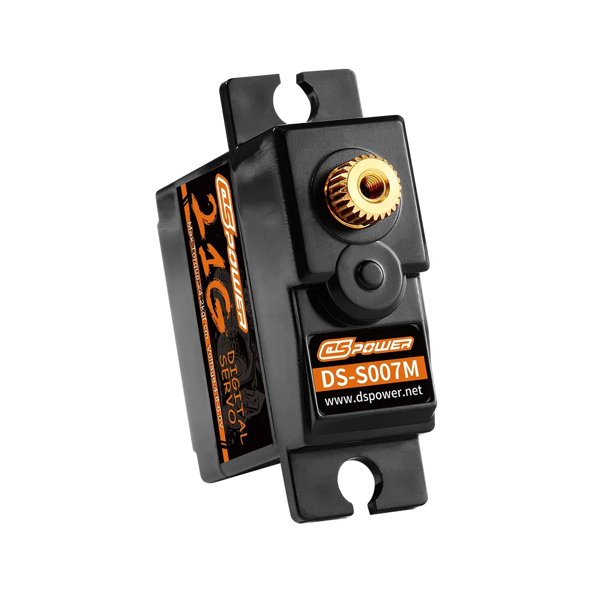 DSPOWER 2PCS 2G Micro Digital Servo - Metal Gear Coreless Motor For RC Airplanes, Helicopters, Boats, Robots, Toys