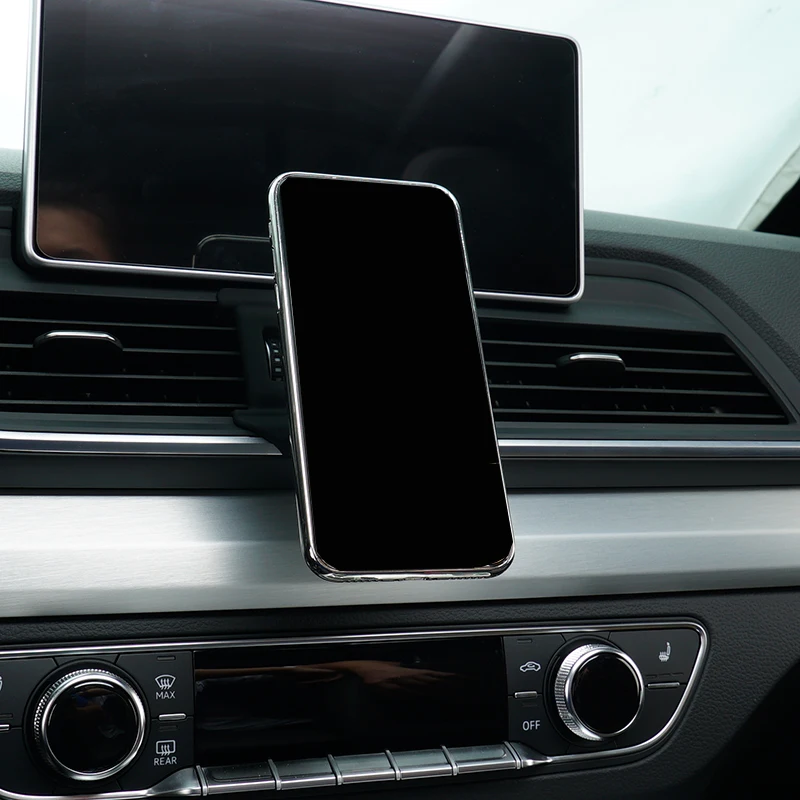 Car magnetic phone holder GPS holder air vent outlet mound stand phone clip bracket for Audi Q5 SQ5 ﻿