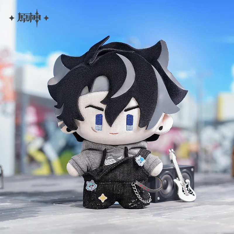 Genshin Impact Wriothesley Sigewinne Mini cartoon doll [Official product] Cute doll with clothes on boys girls Gifts Christmas