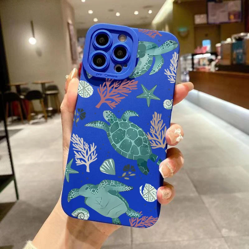Vibrant Artistic Soft Silicone Shockproof TPU Phone Case