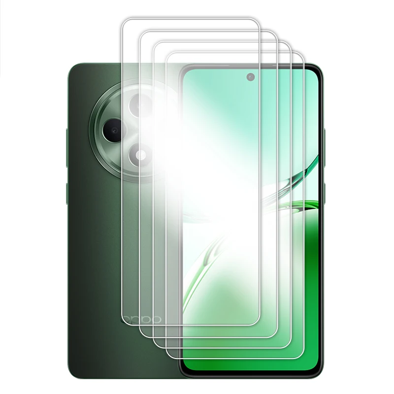 Oppo Reno12 Premium Transparent Screen and Lens Protector - 6.67 inch Tempered Glass