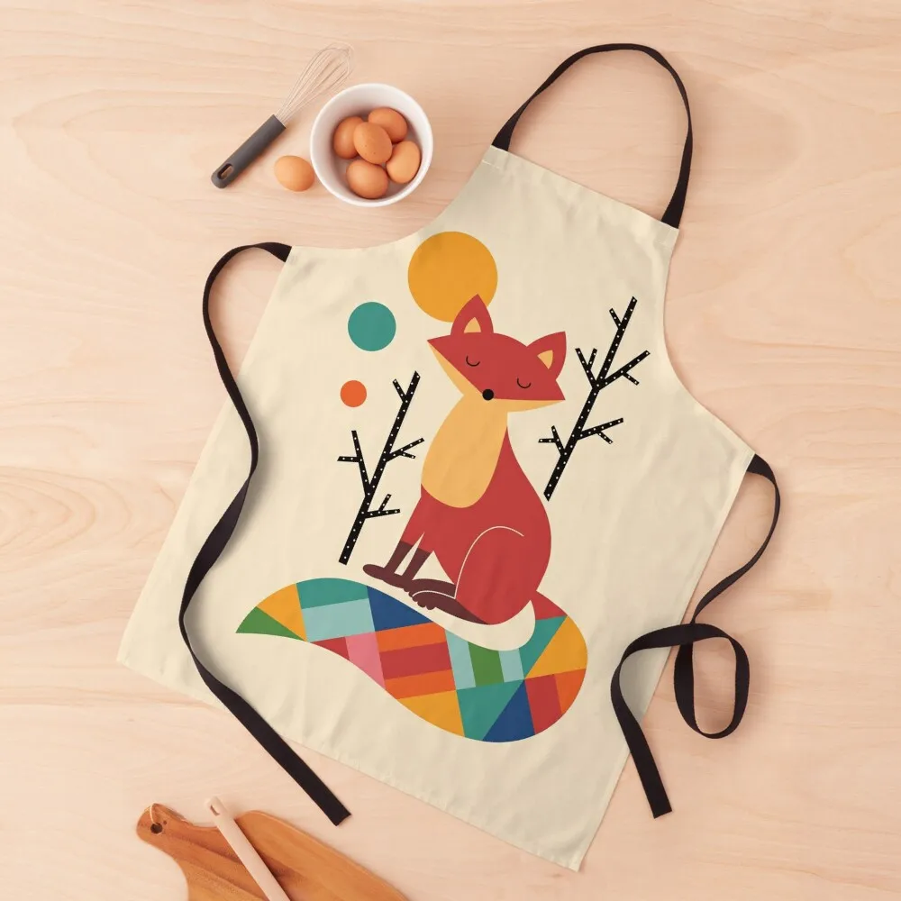 

Rainbow Fox Apron Goods For Home And Kitchen Kitchens Accessories Apron For Man Haircut Chef Apron