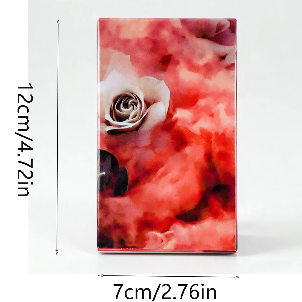 12x7CM 데스티니 덱 초보자를 위한 종이 가이드북이 포함된 타로 카드 예술, 영어 버전 금박 장식이 있는 점술 카드