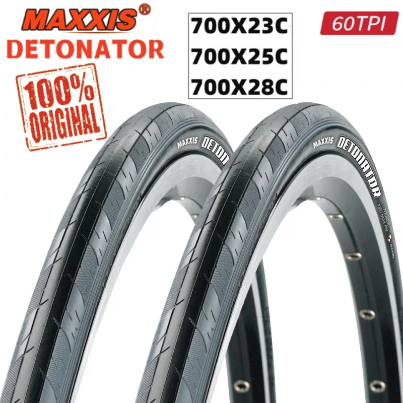 MAXXIS TIRES 700C Road Bike Tire Speed 700x 23C 25C 28C DETONATOR