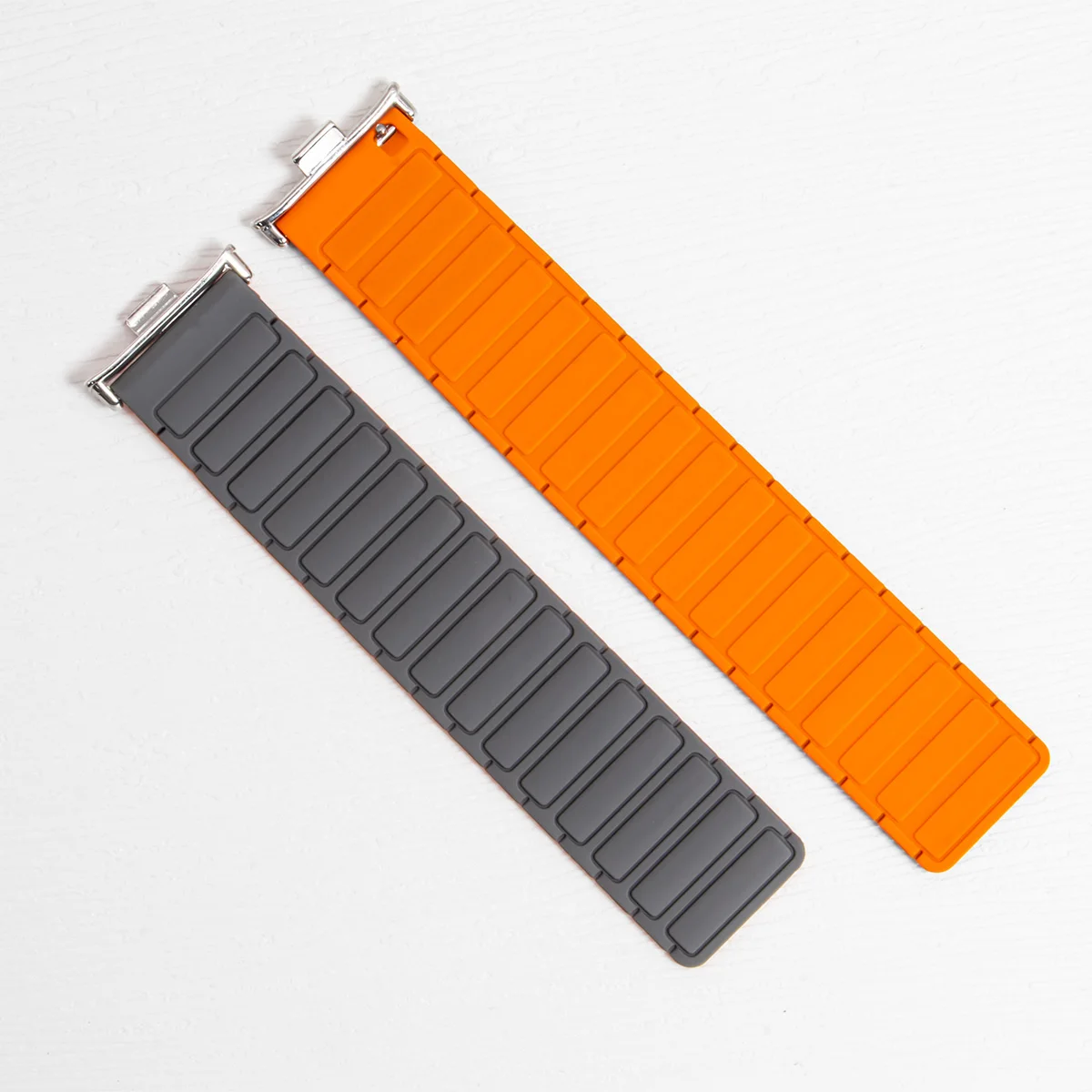 Silicone Magnetic Strap Loop Band Bracelet - Replacement Wristband Accessory