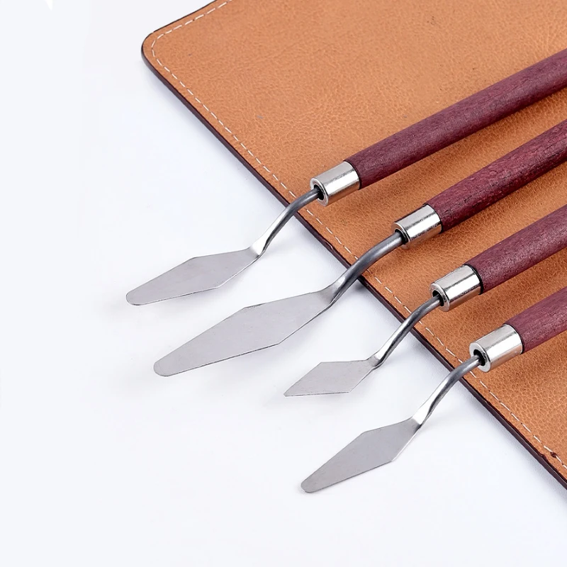 7Pcs Stainless Steel Oil Painting Knives Artist Crafts Spatula Palette Knife Gouache Supplies Oil Painting Knife Scraper Art oil painting knife,oil painting scrapers